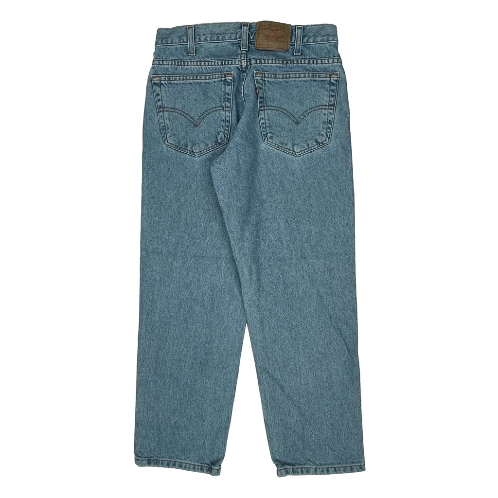 90S Levis 550 Jeans - 30W 27L Blue Cotton