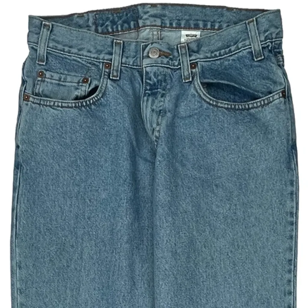 90S Levis 550 Jeans - 30W 27L Blue Cotton - Image 10