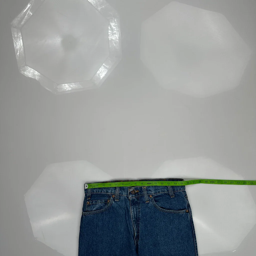 90S Levis Jeans - 30W 28L Blue Denim - Image 8