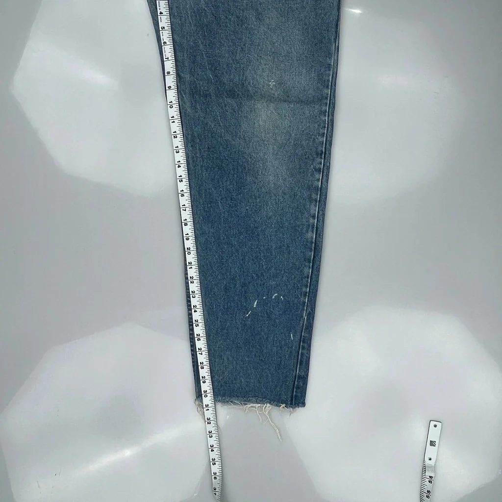 90S Levis 550 Jeans - 34W 31L Blue Denim - Image 5