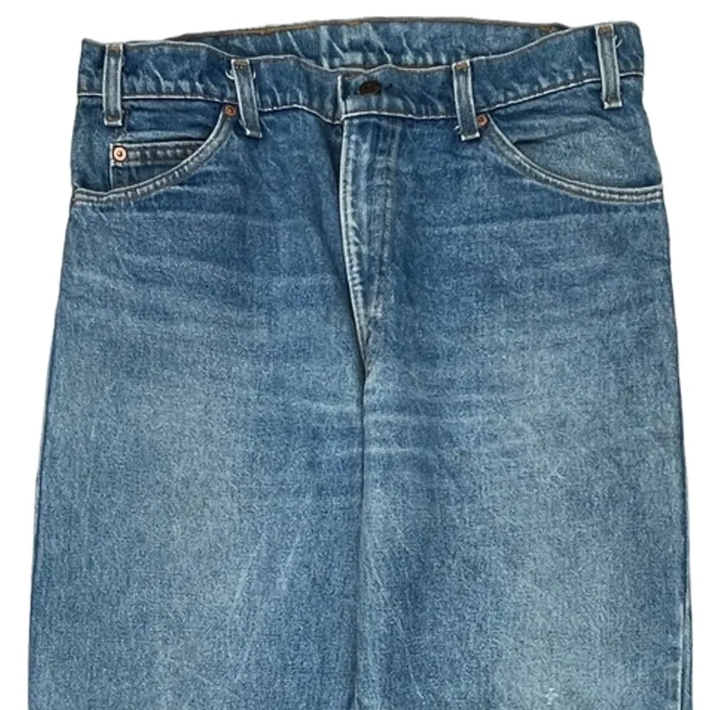 90S Levis 550 Jeans - 34W 31L Blue Denim - Image 8