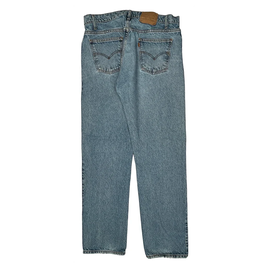 90S Levis 505 Jeans - 36W 35L Blue Cotton