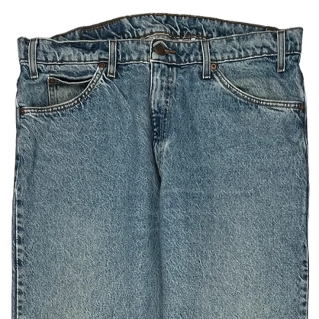 90S Levis 505 Jeans - 36W 35L Blue Cotton - Image 11