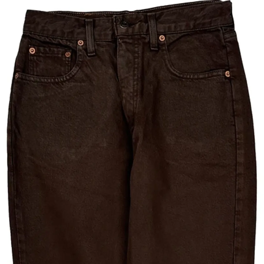 90S Levis Jeans - 27W 32L Brown Cotton - Image 10