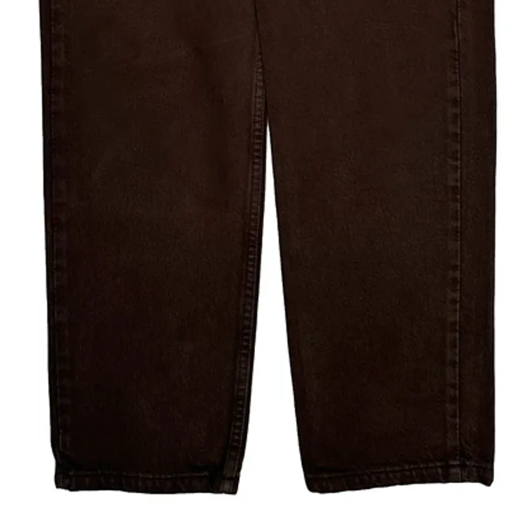90S Levis Jeans - 27W 32L Brown Cotton - Image 9