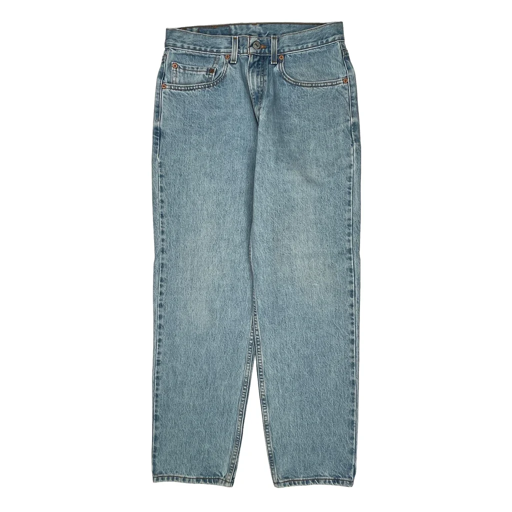 90S Levis 550 Jeans - 31W 30L Light Wash Cotton - Image 2