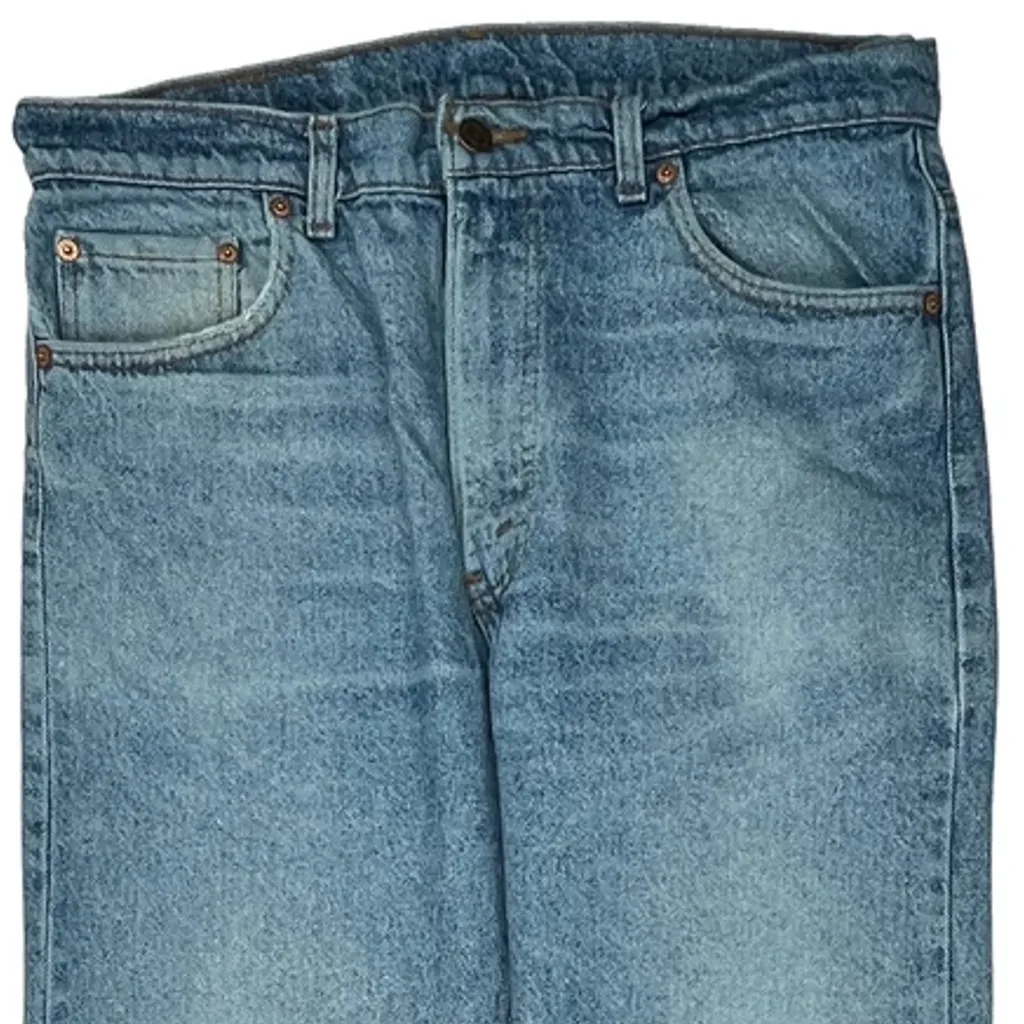 90S Levis Jeans - 34W 30L Light Wash Denim - Image 9