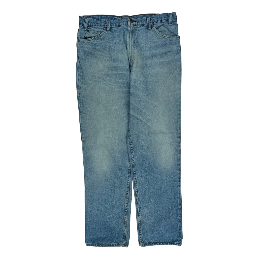90S Levis Jeans - 36W 33L Light Wash Cotton - Image 2