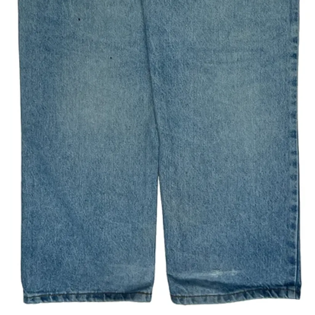 90S Levis Jeans - 36W 33L Light Wash Cotton - Image 7