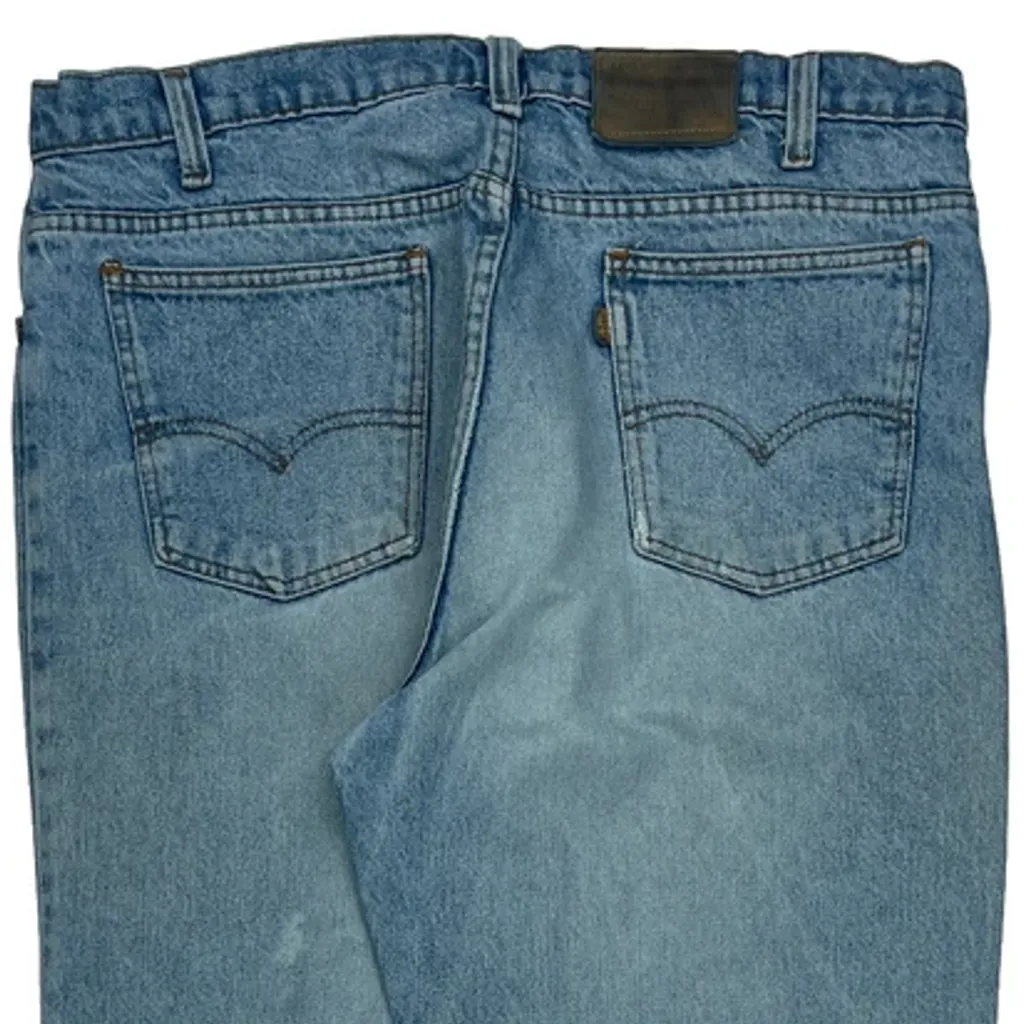 90S Levis Jeans - 36W 33L Light Wash Cotton - Image 8