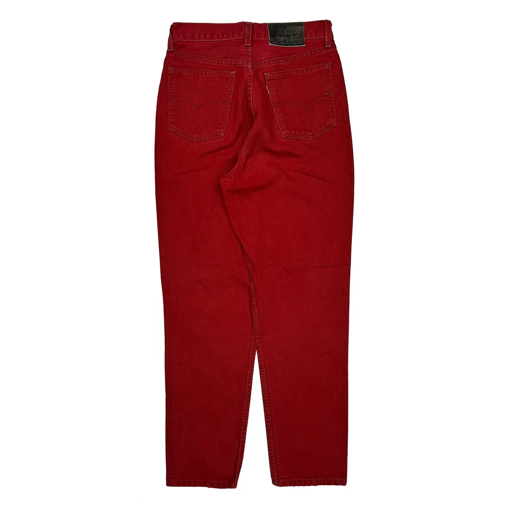 90S Levis Jeans - 28W 30L Red Cotton