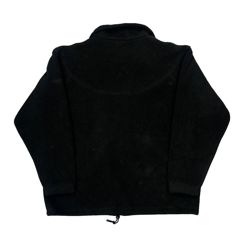 90S Made In USA Timberland Fleece - Medium Black Polyester - Image 2