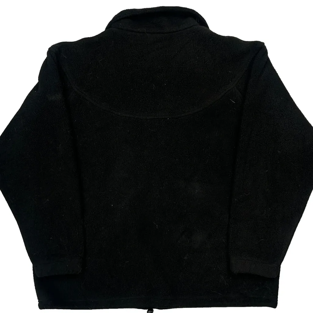 90S Made In USA Timberland Fleece - Medium Black Polyester - Image 6