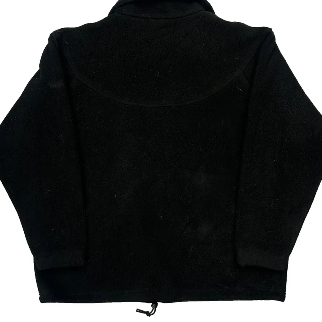 90S Made In USA Timberland Fleece - Medium Black Polyester - Image 7