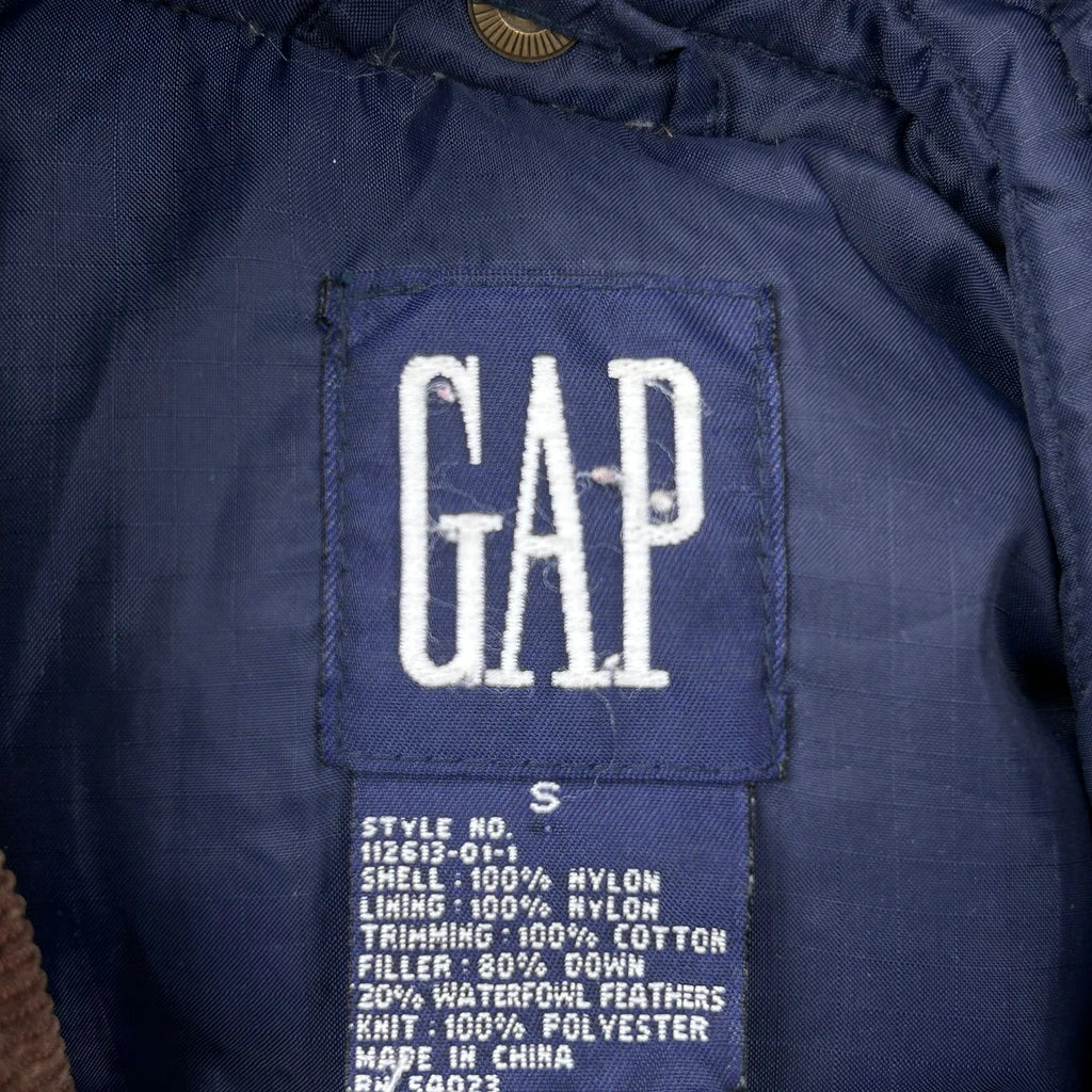 90S Multi Pocket Gap Tactical Puffer - Small Green Nylon - Image 3