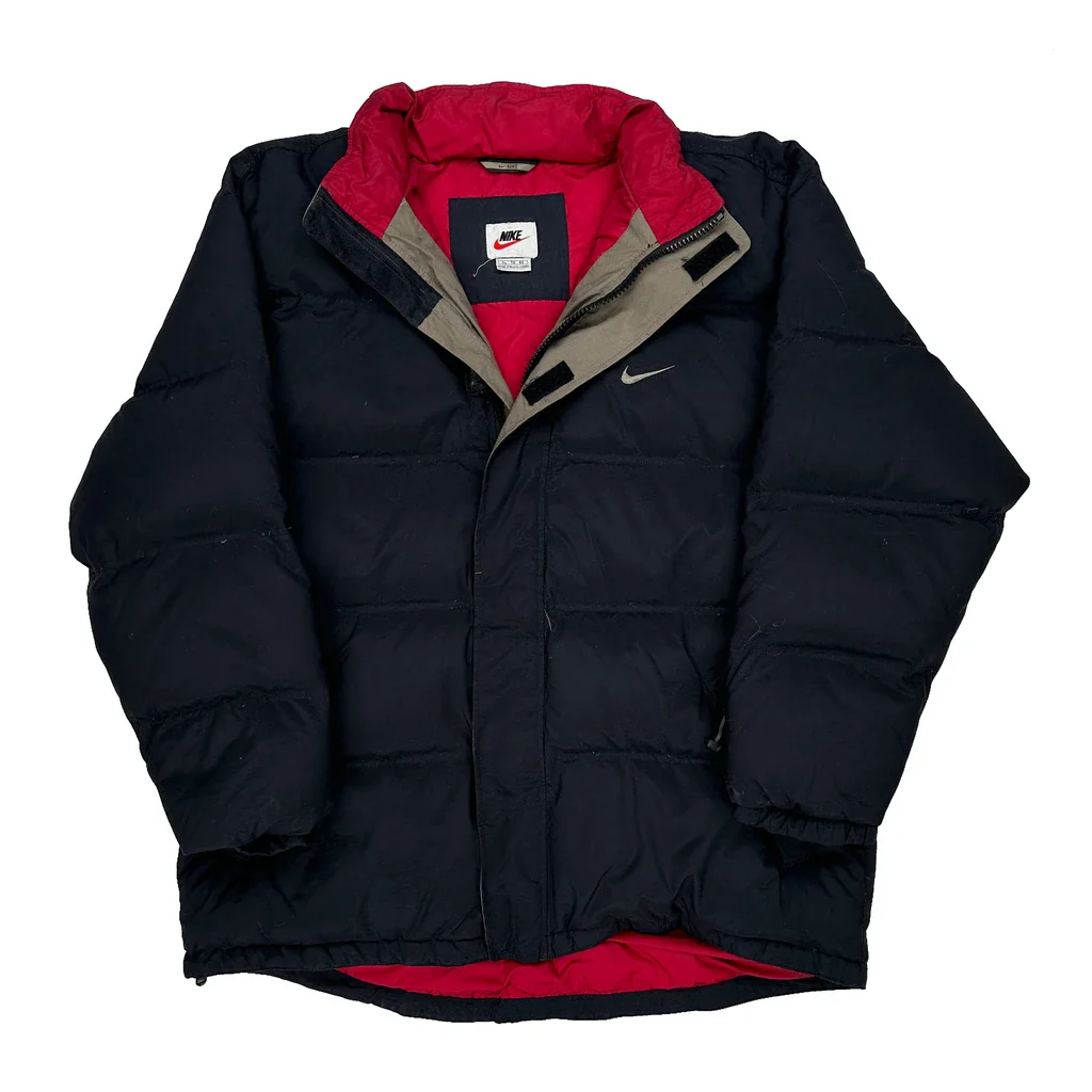 90S Nike Puffer - XL Black Polyester