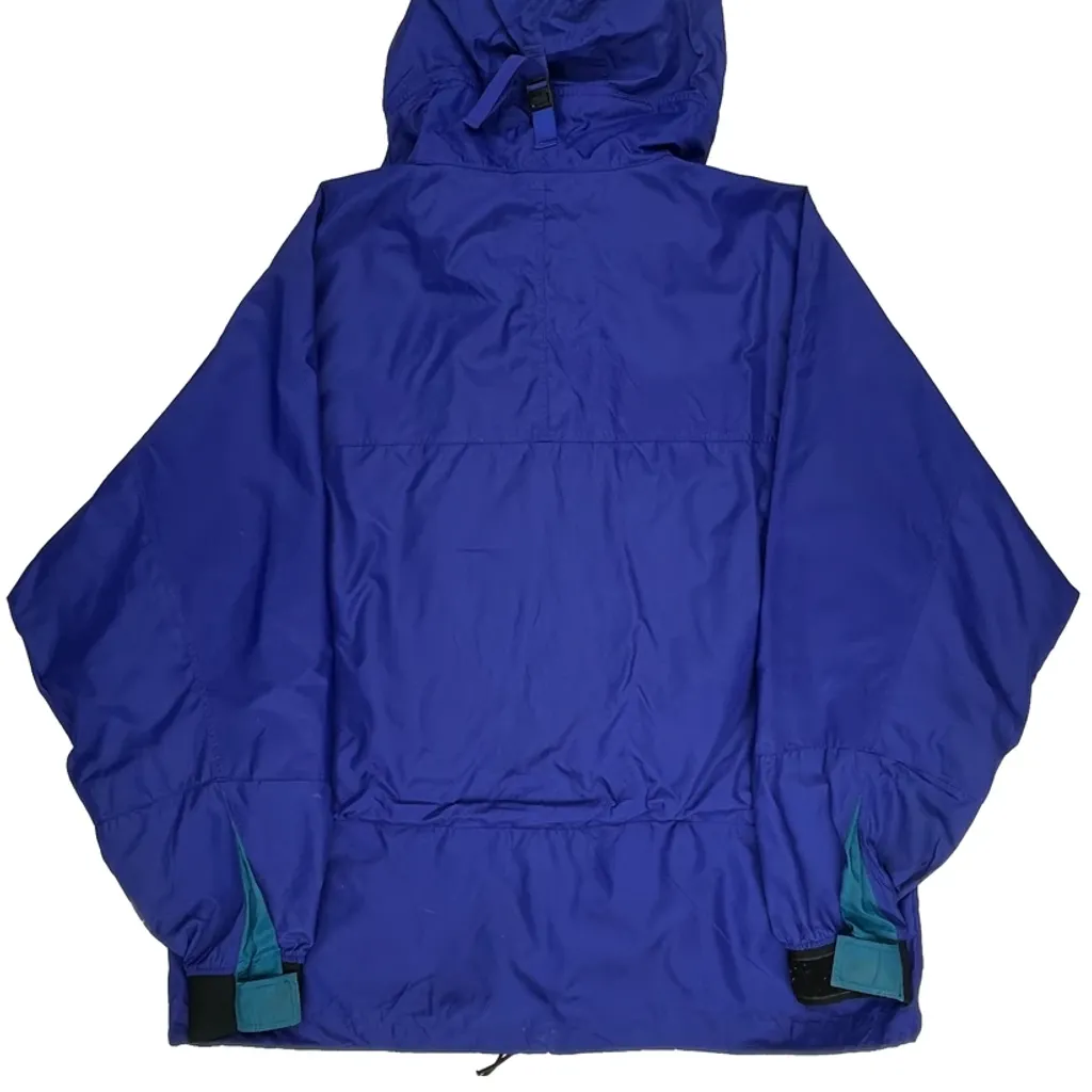 90S Patagonia Waterproof Jacket - 2XL Blue Nylon - Image 8