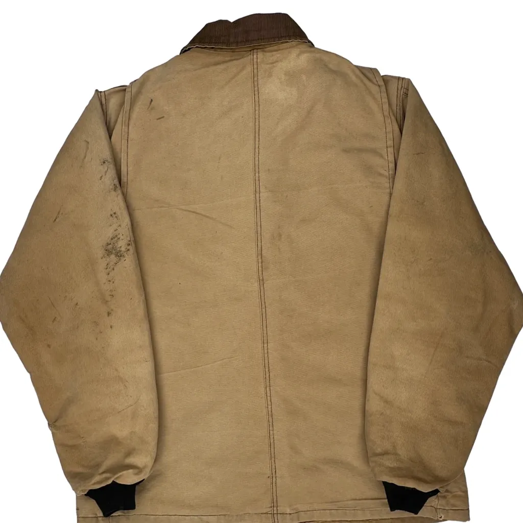 90S Polar King Tall Chore Jacket - Large Brown Cotton - Image 7