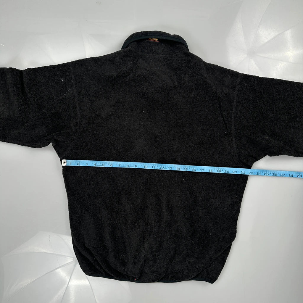 90S Rei Fleece - No Size Black Polyester - Image 3