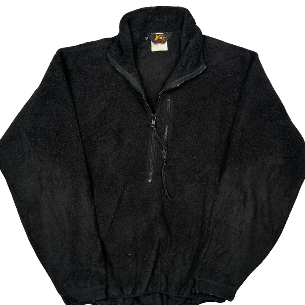 90S Rei Fleece - No Size Black Polyester - Image 5