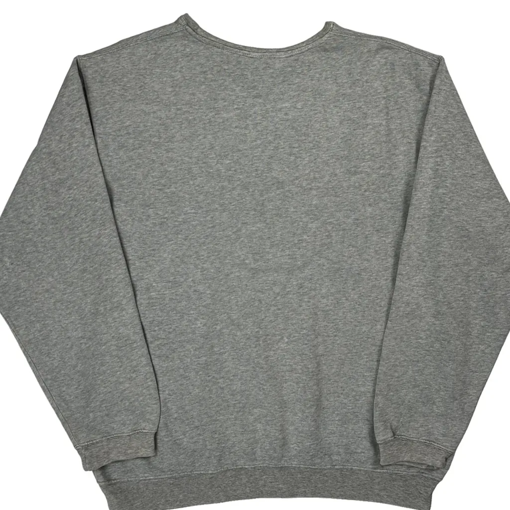 90S Timberland Graphic Sweatshirt - Medium Gray Cotton Blend - Image 6