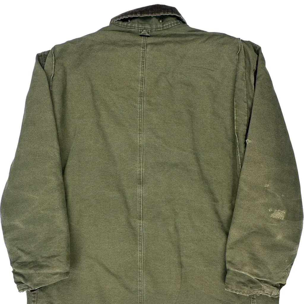 90S Workwear Arctic Jacket - XL Green Cotton - Image 6
