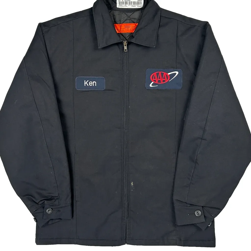 Aaa Red Kap Workwear Jacket - Medium Black Polyester - Image 5