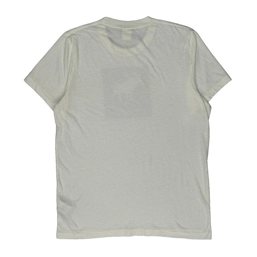 Abercrombie & Fitch T-Shirt - XL White Cotton - Image 2