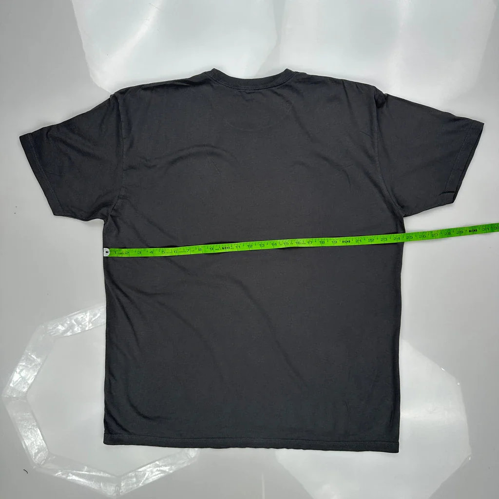 Ac/Dc Band T-Shirt - Large Black Cotton - Image 3