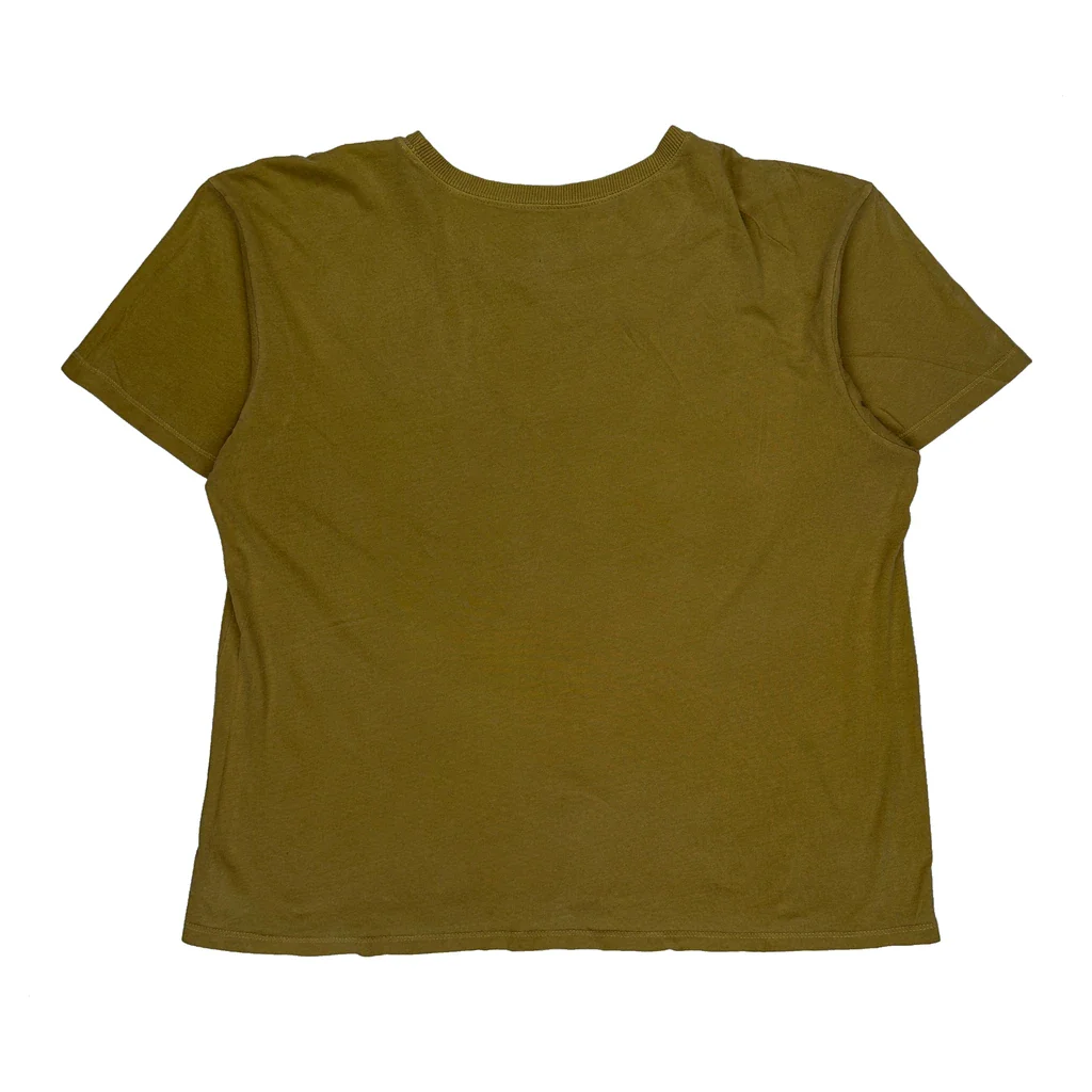 Ac/Dc Band T-Shirt - Large Brown Cotton - Image 2