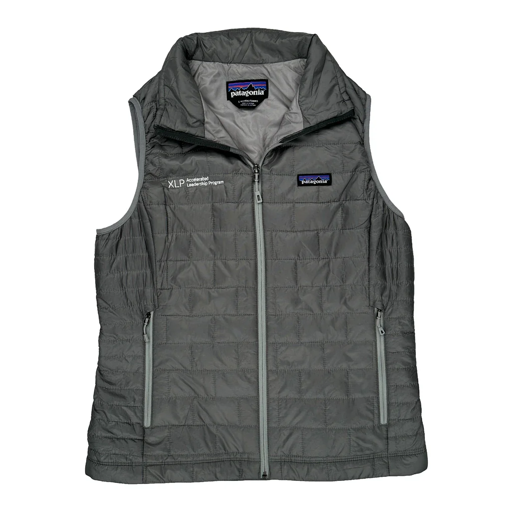Accelerated Leadership Program Patagonia Vest - Large Gray Polyester