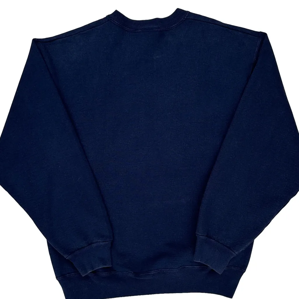 Acme Clothing Graphic Sweatshirt - Medium Navy Cotton - Image 6