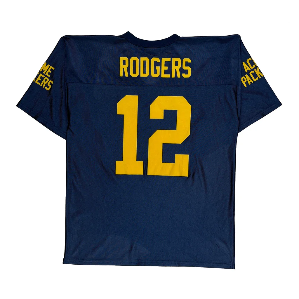 Acme Packers Nfl Football Jersey - Large Blue Polyester - Image 2