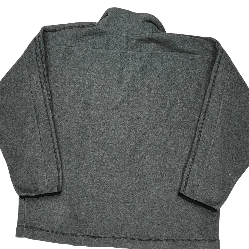 Adidas 1/4 Zip - Large Gray Polyester - Image 8