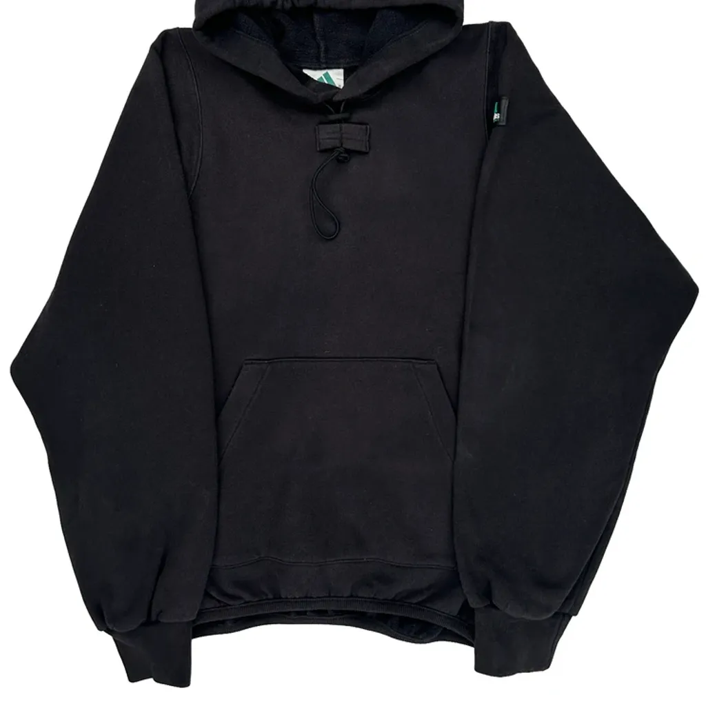 Adidas Equipment Hoodie - Large Black Cotton - Image 4