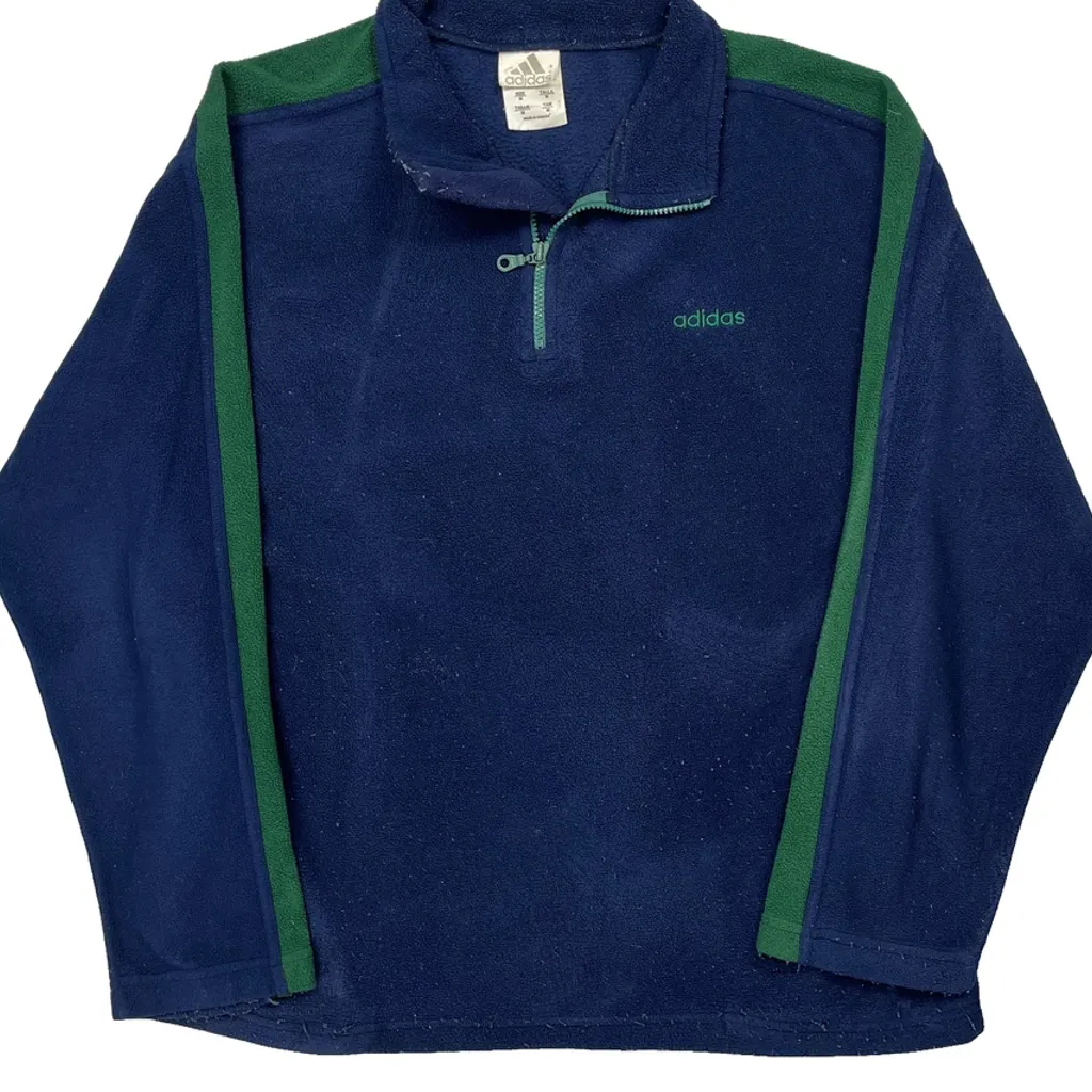 Adidas Fleece - Medium Blue Polyester - Image 5