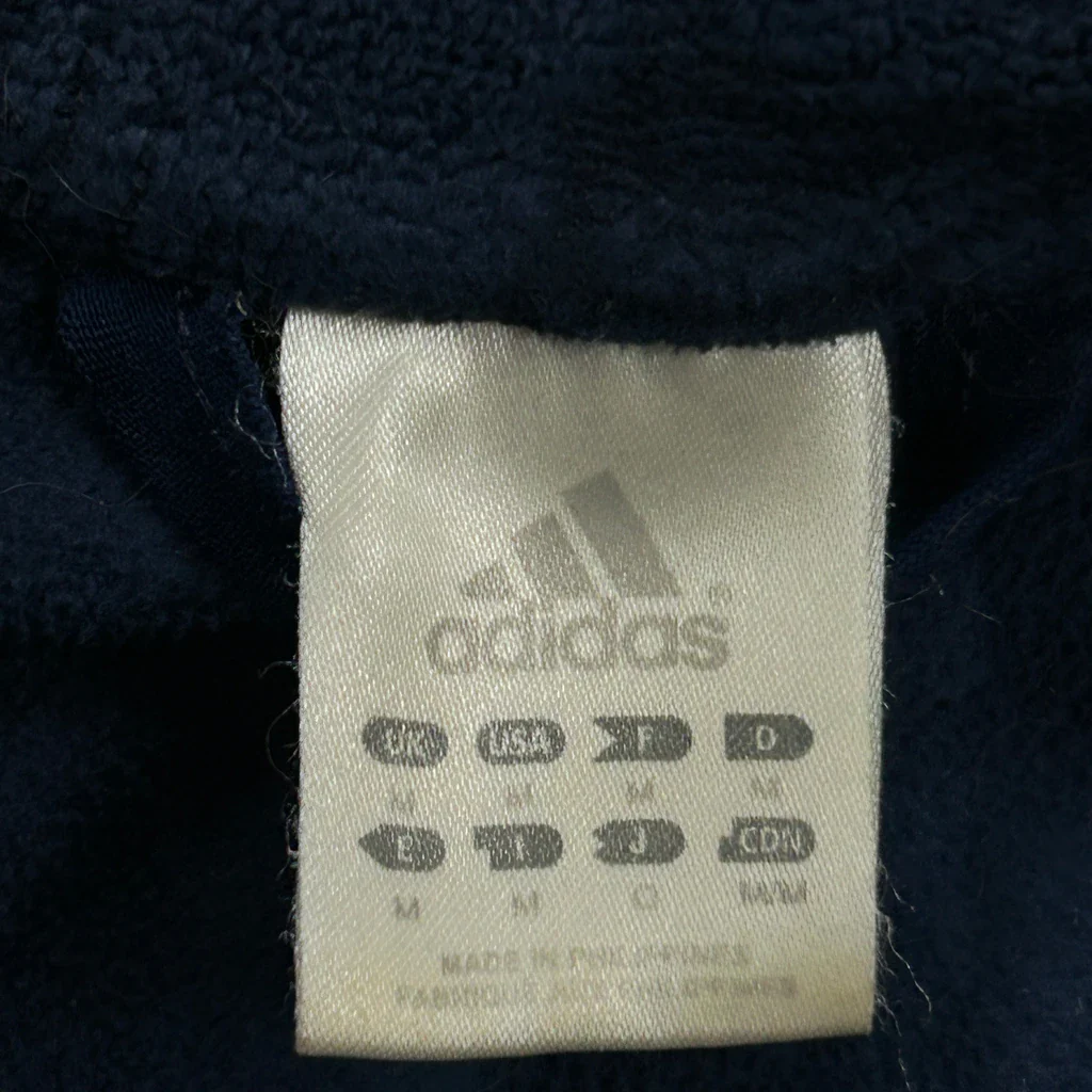 Adidas Fleece - Medium Blue Polyester - Image 3
