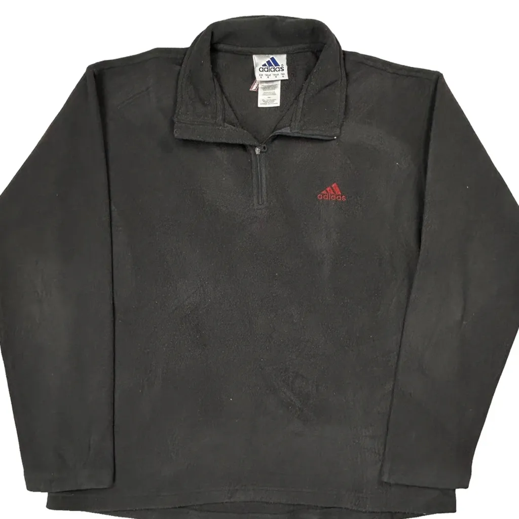 Adidas Fleece - Large Gray Polyester - Image 5