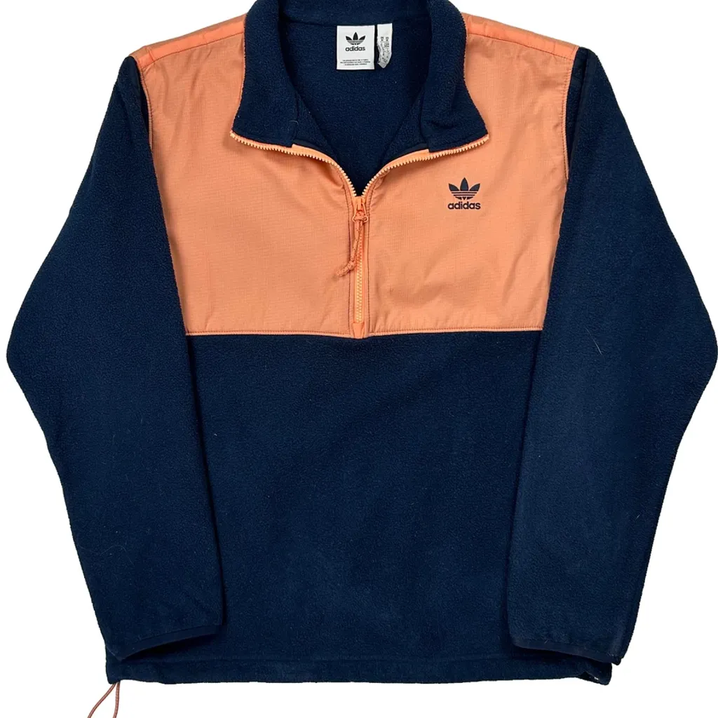 Adidas Fleece - Medium Navy Polyester - Image 5