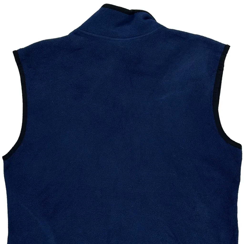 Adidas Fleece Vest - Large Blue Polyester - Image 7