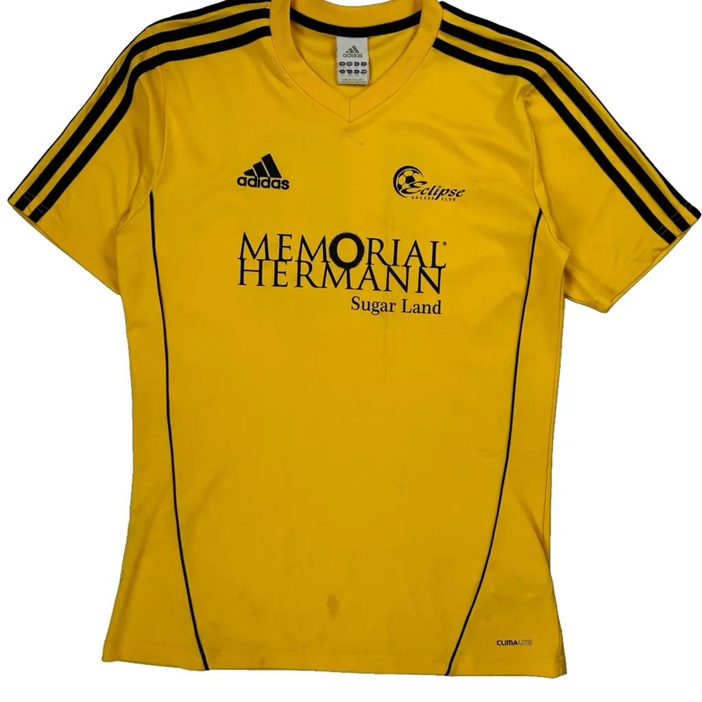 Adidas Football Shirt - XL Black Polyester - Image 4