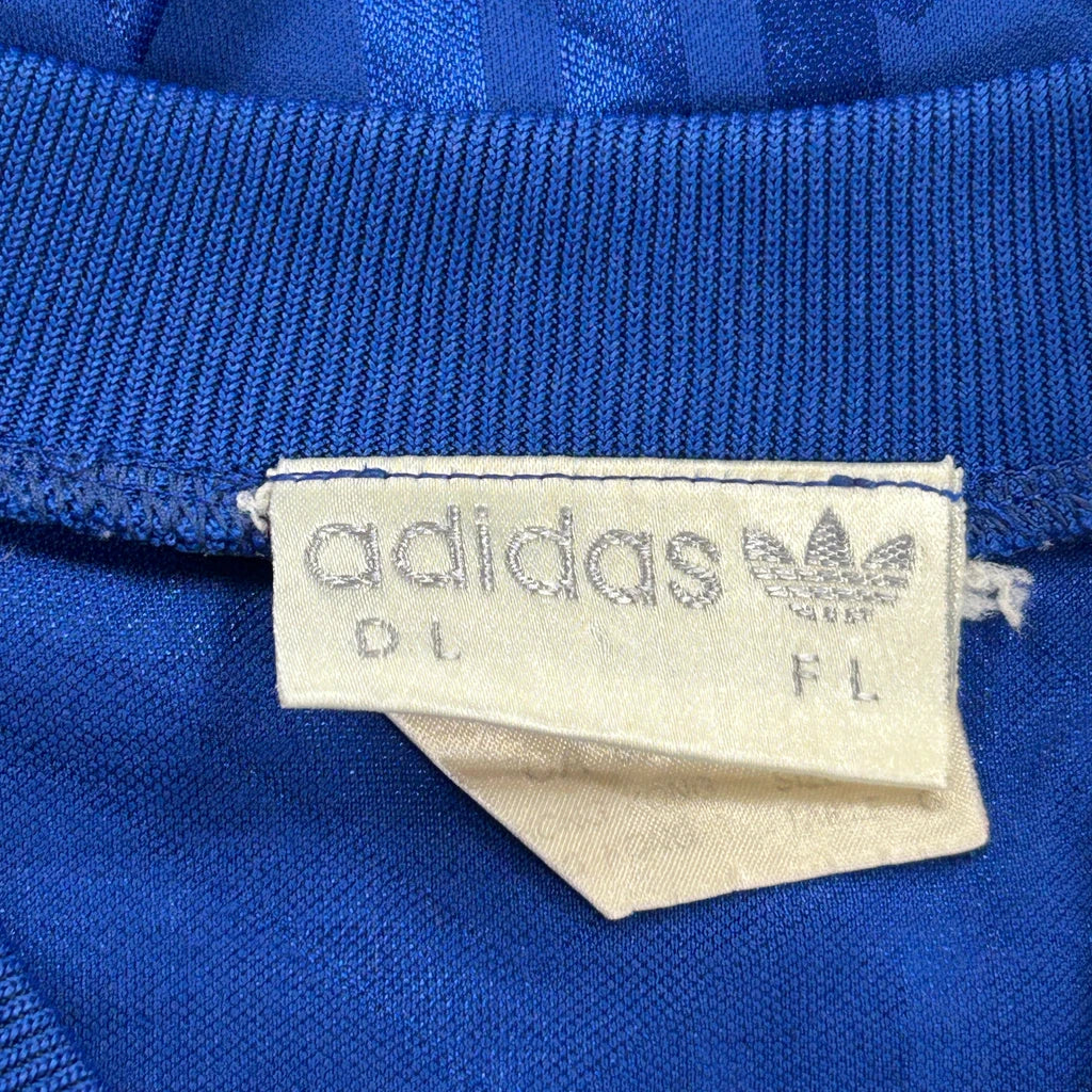 Adidas Football Shirt - Large Blue Polyester - Image 3