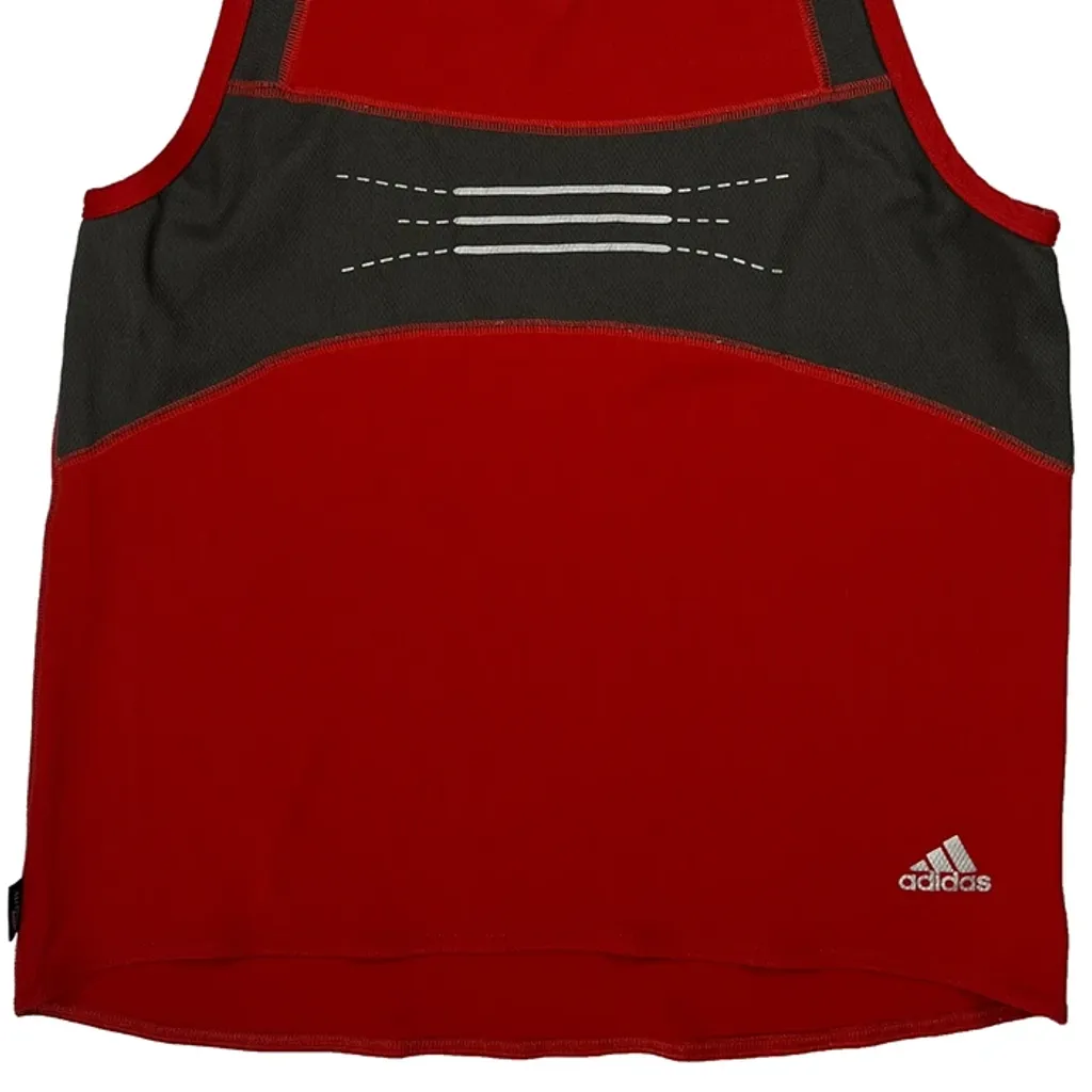 Adidas Football Shirt - Large Grey Polyester - Image 4