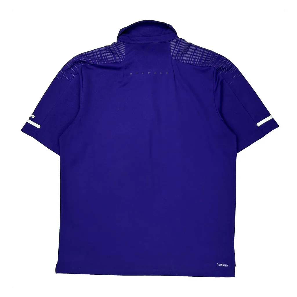 Adidas Football Shirt - Large Purple Polyester - Image 2