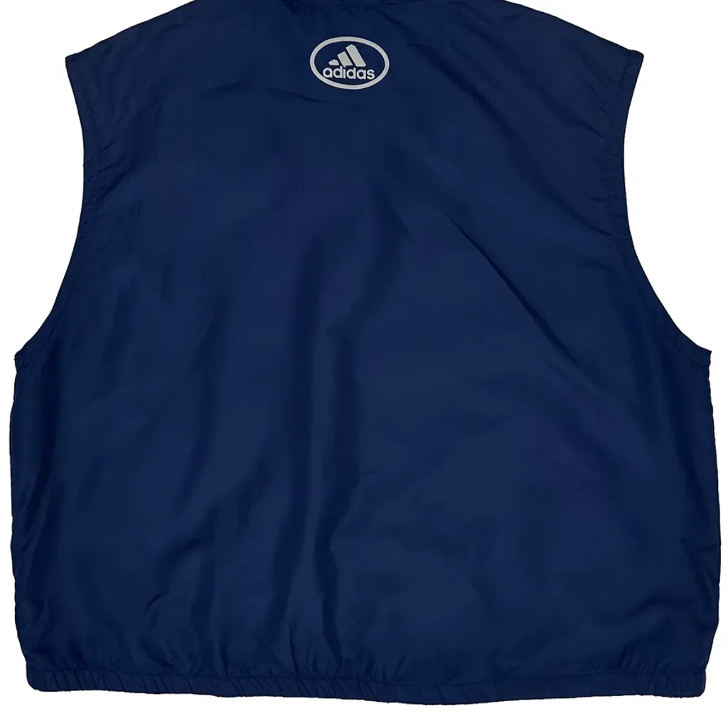 Adidas Gilet - Large Blue Polyester - Image 7