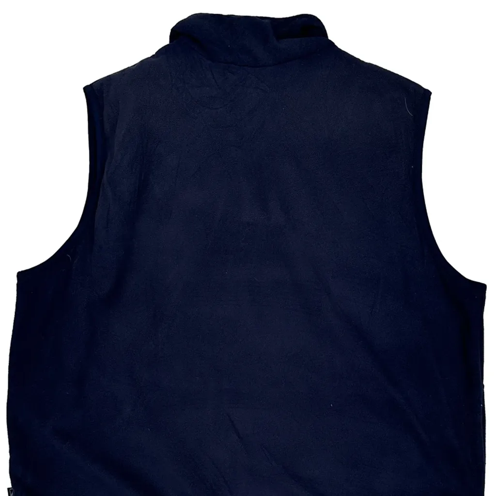 Adidas Gilet - Large Navy Polyester - Image 6