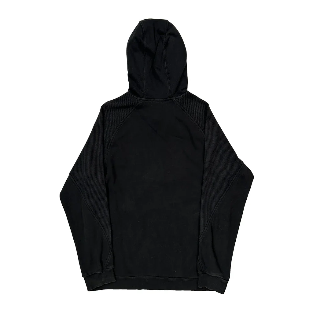 Adidas Hoodie - Large Black Cotton - Image 2