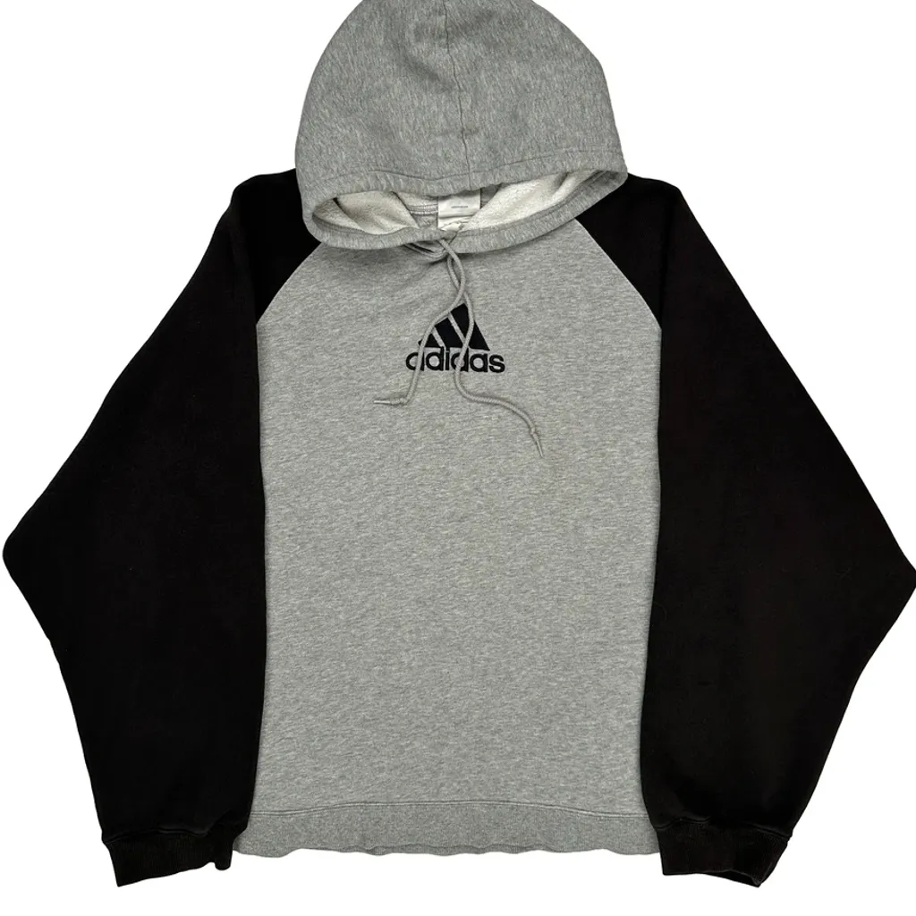 Adidas Hoodie - Large Black Cotton - Image 5