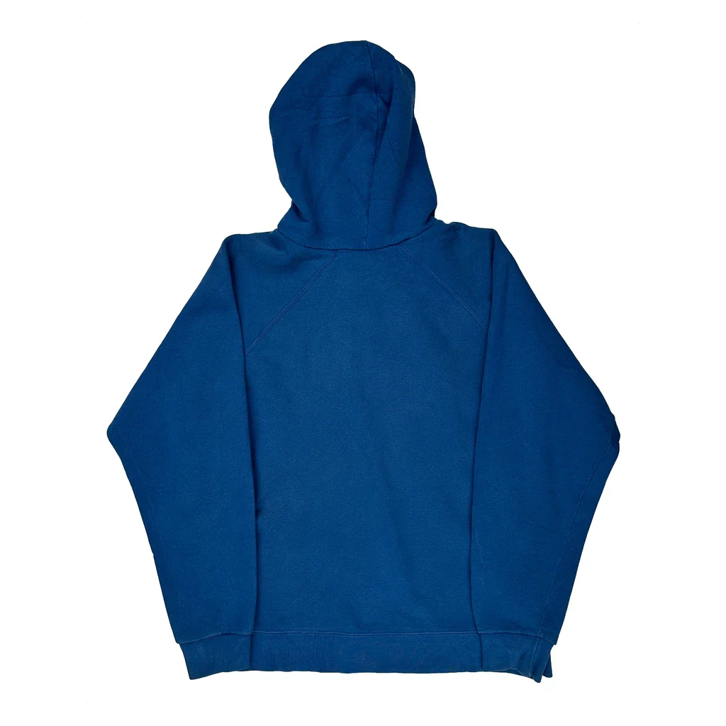 Adidas Hoodie - Medium Blue Cotton - Image 2