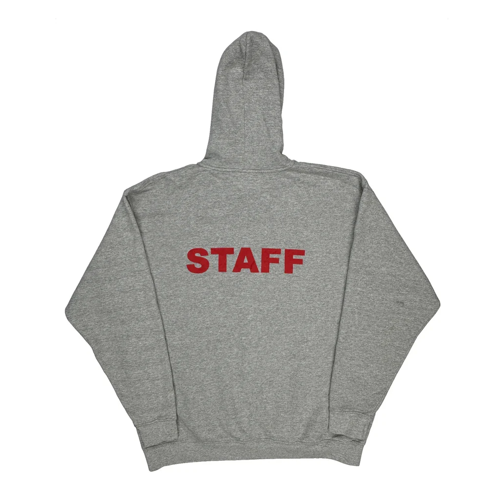 Adidas Hoodie - Large Gray Cotton Blend - Image 2